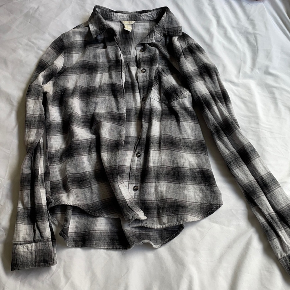 Forever 21 checkered flannel